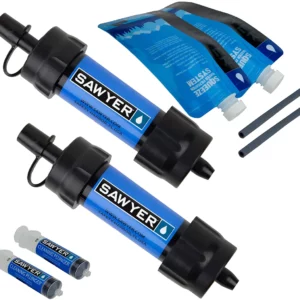 Turystyczny filtr wody Sawyer mini SP126 niebieski dwupak