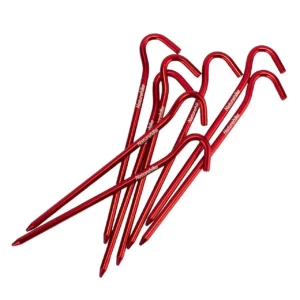 Śledzie do namiotu Naturehike 8szt. czerwone